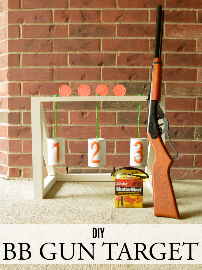 DIY BB Gun Target | LITTLE RED BRICK HOUSE